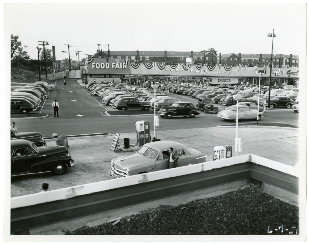 Food Fair 1951 Northwood shopping center