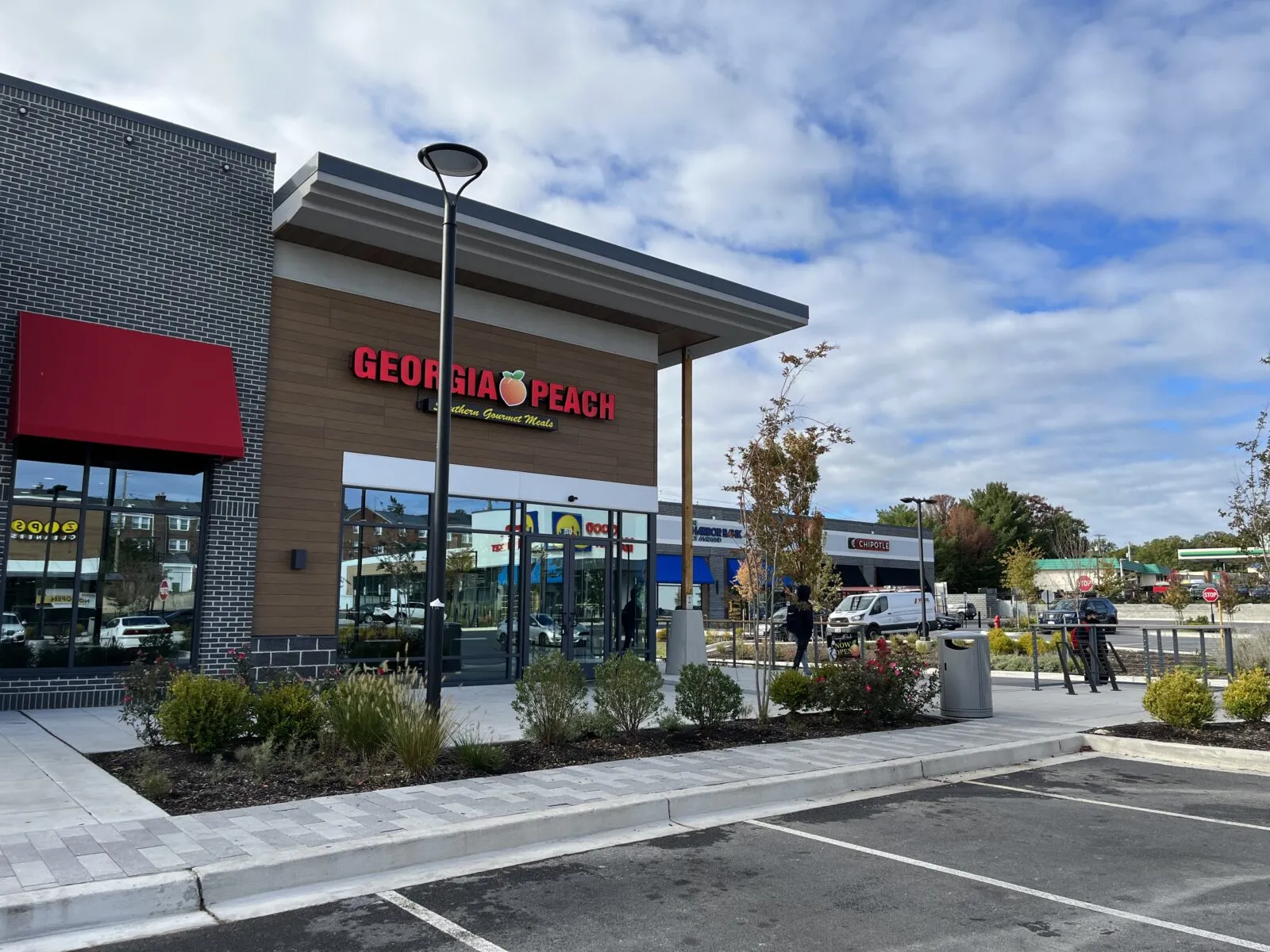 Georgia Peach exterior at Northwood Commons