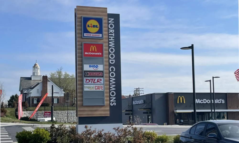 Northwood Commons signage