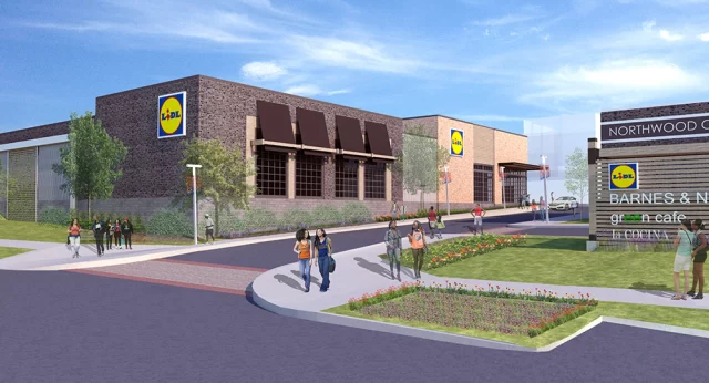 Rendering for Northwood Commons